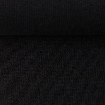 Bono, Strickstoff angeraut, uni schwarz